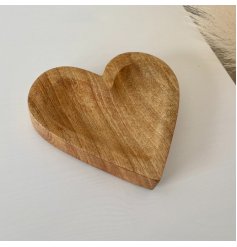  A charming and simplistic designed wooden heart sure to add a country charm vibe to any home space 