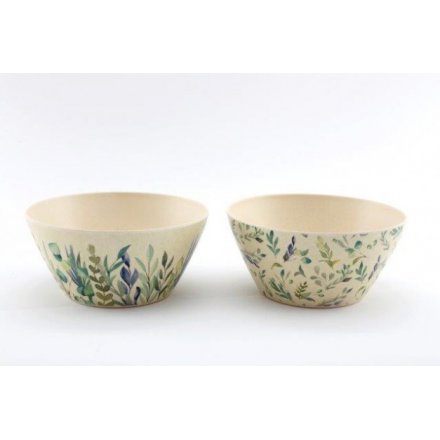 Olive Grove Bamboo Bowls, 14.5cm 