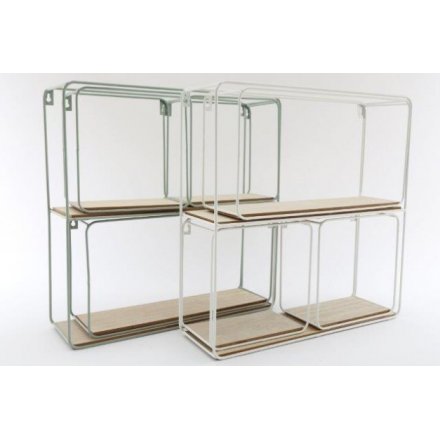 Assorted Olive Grove Wire Shelf Units, 39cm 