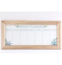   Part of the beautiful Olive Grove Range, this decorated weekly planner will be sure to add the finishing touches to yo