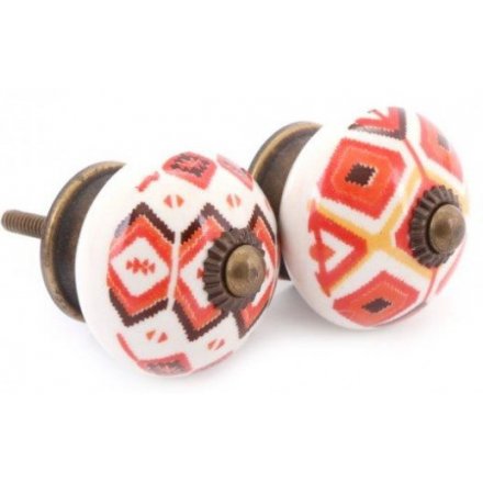 Assorted Pure & Warm Print Knobs 
