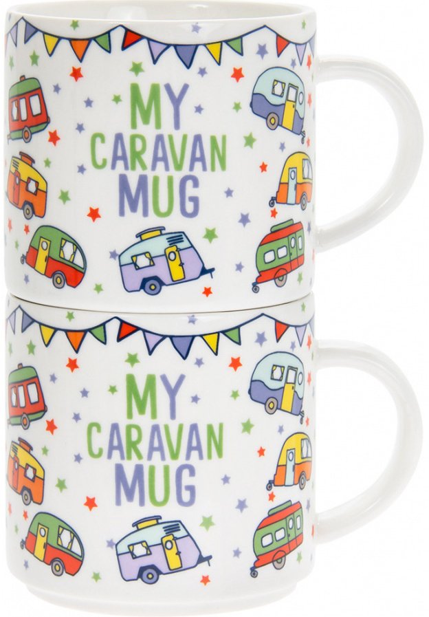 LP44122 / My Caravan Mug Stacking Mugs | 51960 | Kitchen & Dining ...