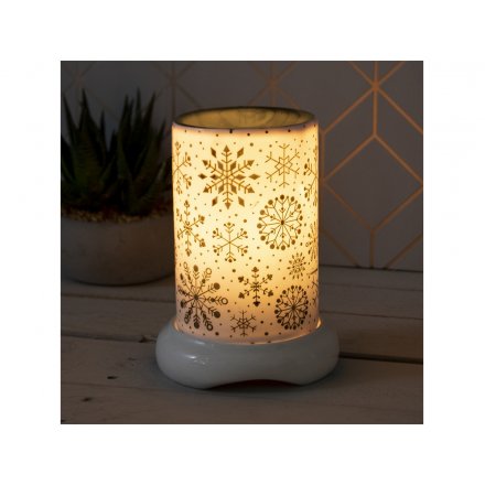 Winter Scene Aroma Lamp With Dimmer