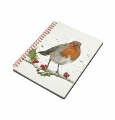 Perfect for jotting down all your festive lists and reminders, a charming hardback notebook with a sweet winter robin de