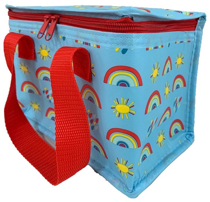 Rainbow Print Lunch Bag 52205 Kitchen & Dining / Cooler Bags & Lunch Boxes Gainsborough