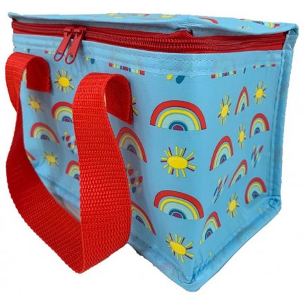 Red and Blue Rainbow Cooler Bag