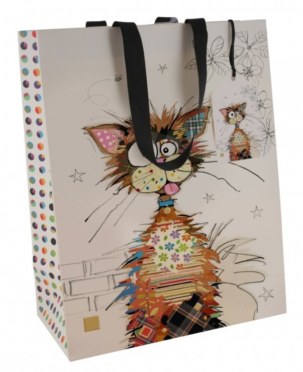 Bug Art Krazy Kat Gift Bag, Large 52355 Ranges / Gift Bags, Wrap