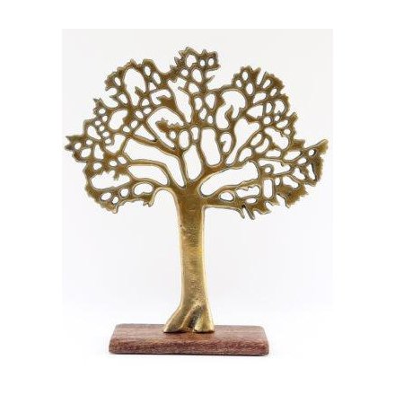 Gold Tree Ornament, 33cm 