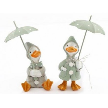 Rainy Day Ducks, 11cm