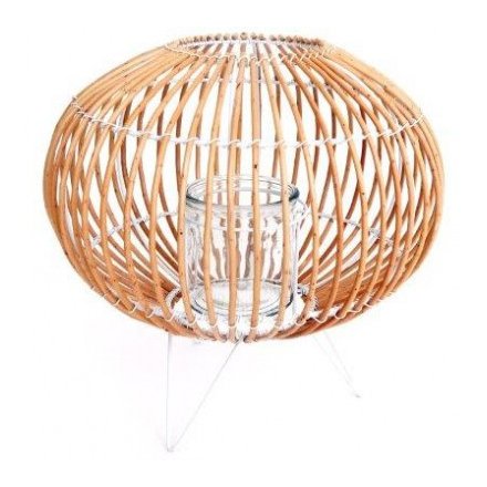 Rounded Willow Lantern, 30cm 