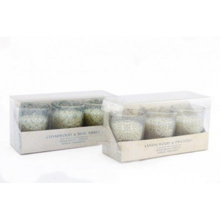 Mediterranean Blue Scented Candle Sets