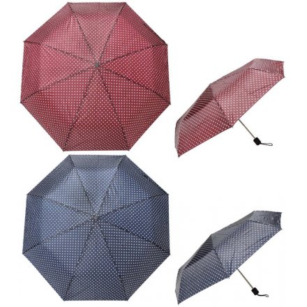 Assorted Polkadot Umbrellas