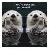  A humorous Greetings card with a photographic animal print. A premium quality gift card, ideal for many recipients!