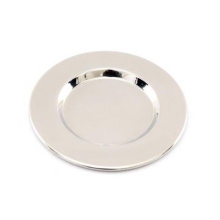 Silver Charger Plate, 14cm 