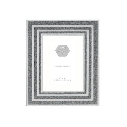 Glitter Edged Picture Frame, 4x6 