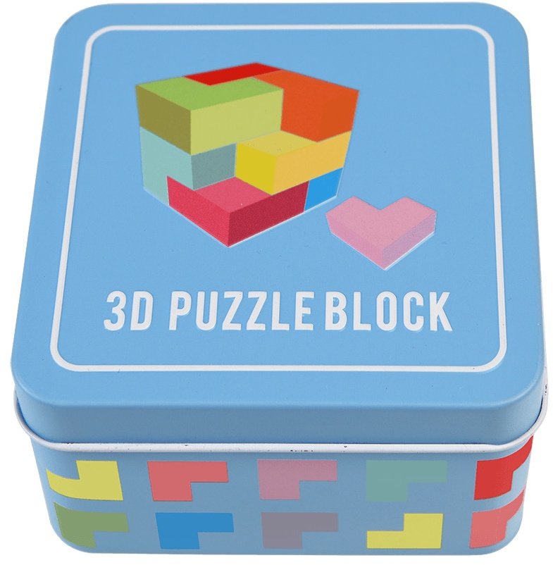 29143 / Wooden Puzzle In Tin 52696 Children & Baby / Toys & Games