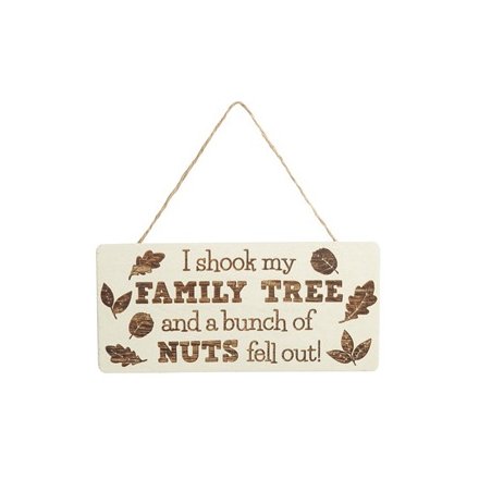 A Bunch Of Nuts Plaque, 23cm