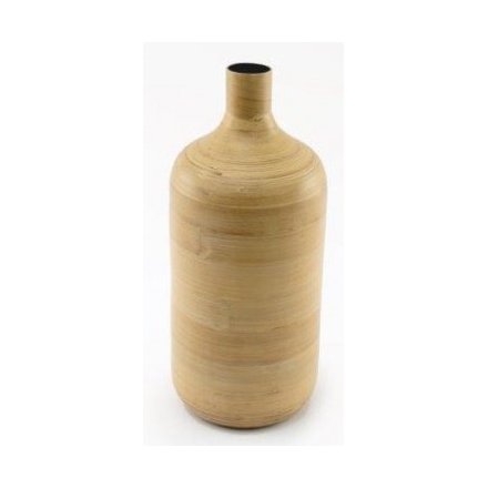 Natural Bamboo Vase, 43cm 