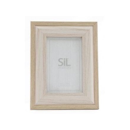 Natural Two Tone Picture Frame, 4x6