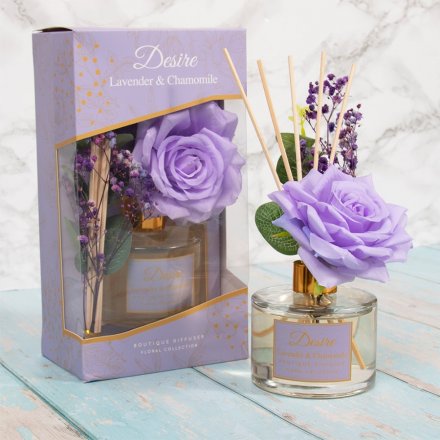 200ml Desire Floral Diffuser, Lavender & Camomile