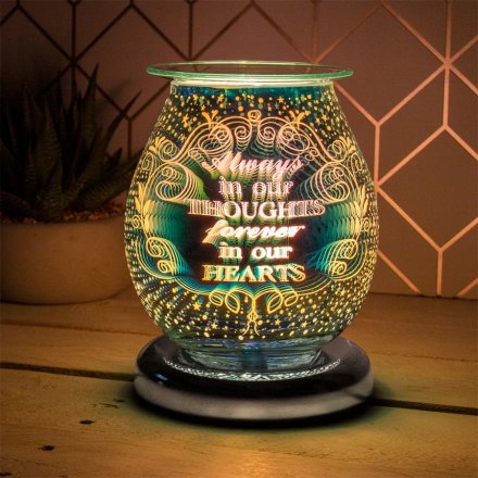 3D Always In Our Thoughts Desire Aroma Lamp 