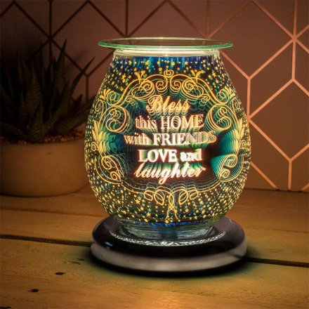 3D Bless This Home Desire Aroma Lamp 