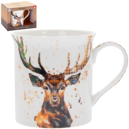 Stag Mug With Gift Box 