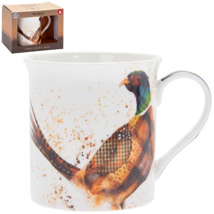 Pheasant Mug With Gift Box 
