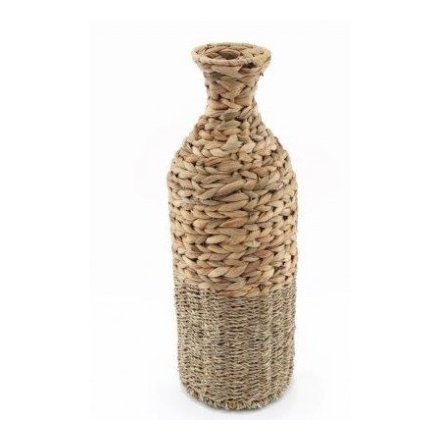 Bamboo & Seagrass Vase, 45cm 