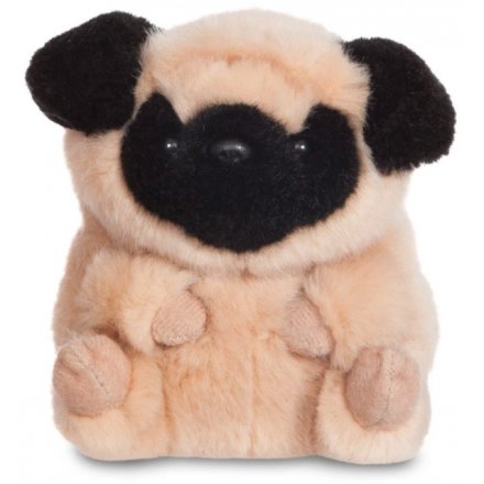 Rolly Pets Soft Toy - Charlie The Pug 
