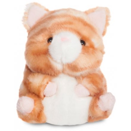 Rolly Pets Soft Toy - Poppy The Ginger Tabby 