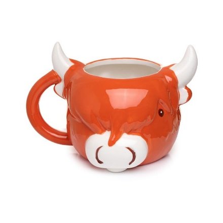 Quirky Highland Cow Mug 