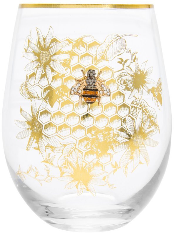 LP47177 / Golden Bee Stemless Glass 53086 Kitchen & Dining / Glassware Gainsborough