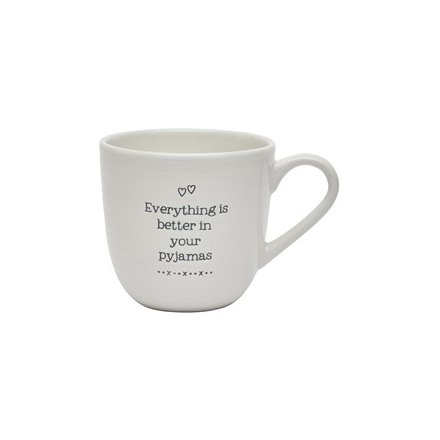 Betting In Your Pyjamas White Mug 