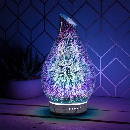 3D Lightening Aroma Humidifier