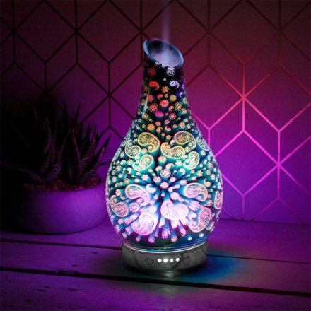 3D Paisley Aroma Humidifier