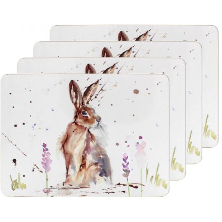 Country Life Hare Placemat Set 