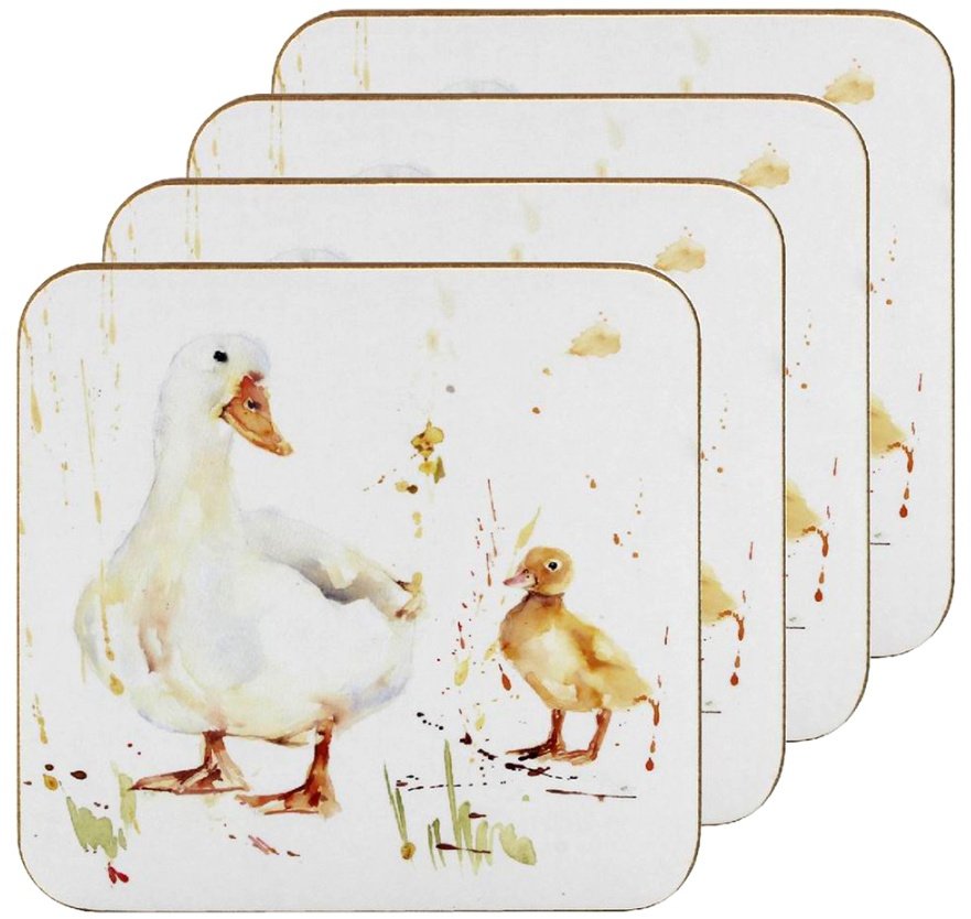 LP47434 / Country Life Ducks Coaster Set 53250 Kitchen & Dining