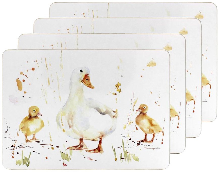 LP47435 / Country Life Ducks Placemat Set 53251 Occasions / Easter
