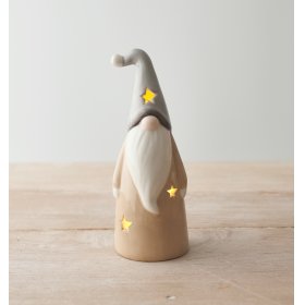  Set with its warm glowing LED centre, this delightful character is sure to bring a Country Charm feel to any Christmas 