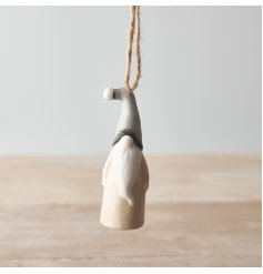 A charming and simple little figure to bring to your tree decor at Christmas Time 