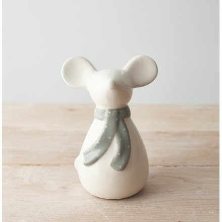 Ceramic Sid The Mouse, 14cm 