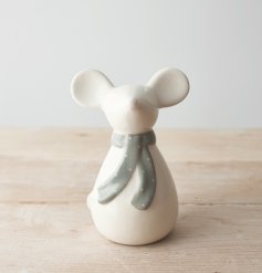 A charming little ceramic mouse named Sid 
