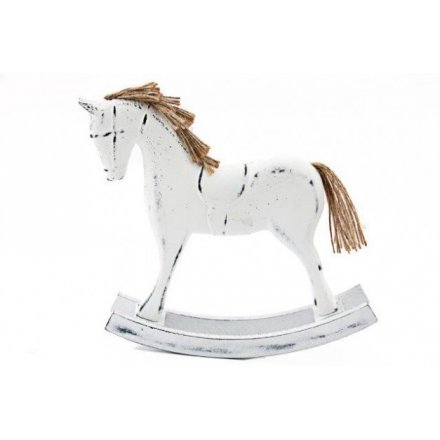 Medium Sized Vintage Rocking Horse 23cm