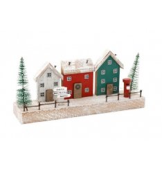  This Nordic inspired display is sure to bring a cosy candle lit glow to your home at Christmas 