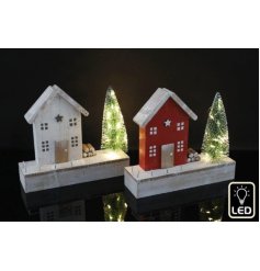A Nordic Inspired Set of 2 House Scenes
