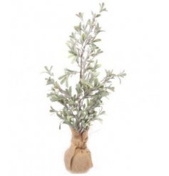 Artificial plant with mistletoe style