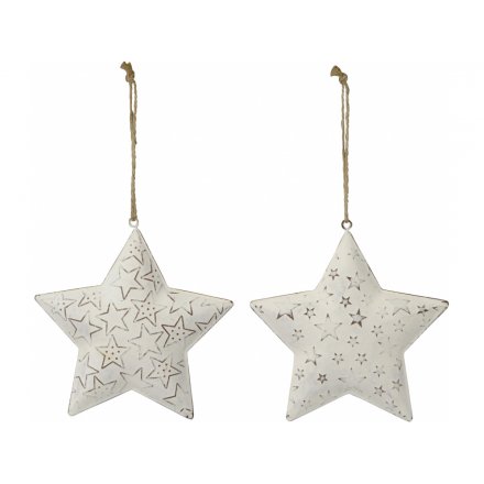 Starry Star Hangers, 14cm 