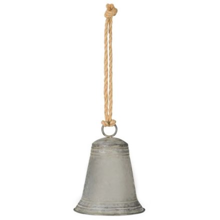 Rustic Metal Bell, 20cm 