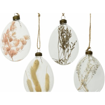Pampas Filled Bauble Mix 